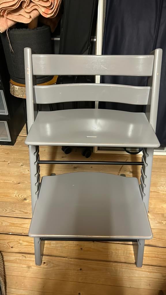 Stokke trip trap stoel, Kinderen en Baby's, Kinderstoelen, Ophalen, Gebruikt, Meegroeistoel, Aanschuifbaar