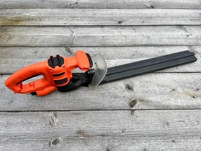 Black en Decker  heggenschaar 45 cm, Tuin en Terras, Ophalen of Verzenden, Zo goed als nieuw, Elektrisch, Black & Decker