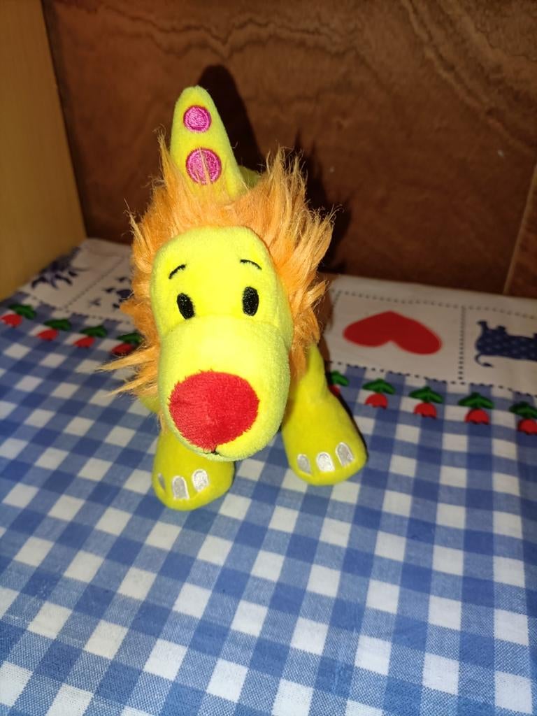Leeuw knuffel van Bumba 19 cm groot, Ophalen of Verzenden, Zo goed als nieuw, Overige typen