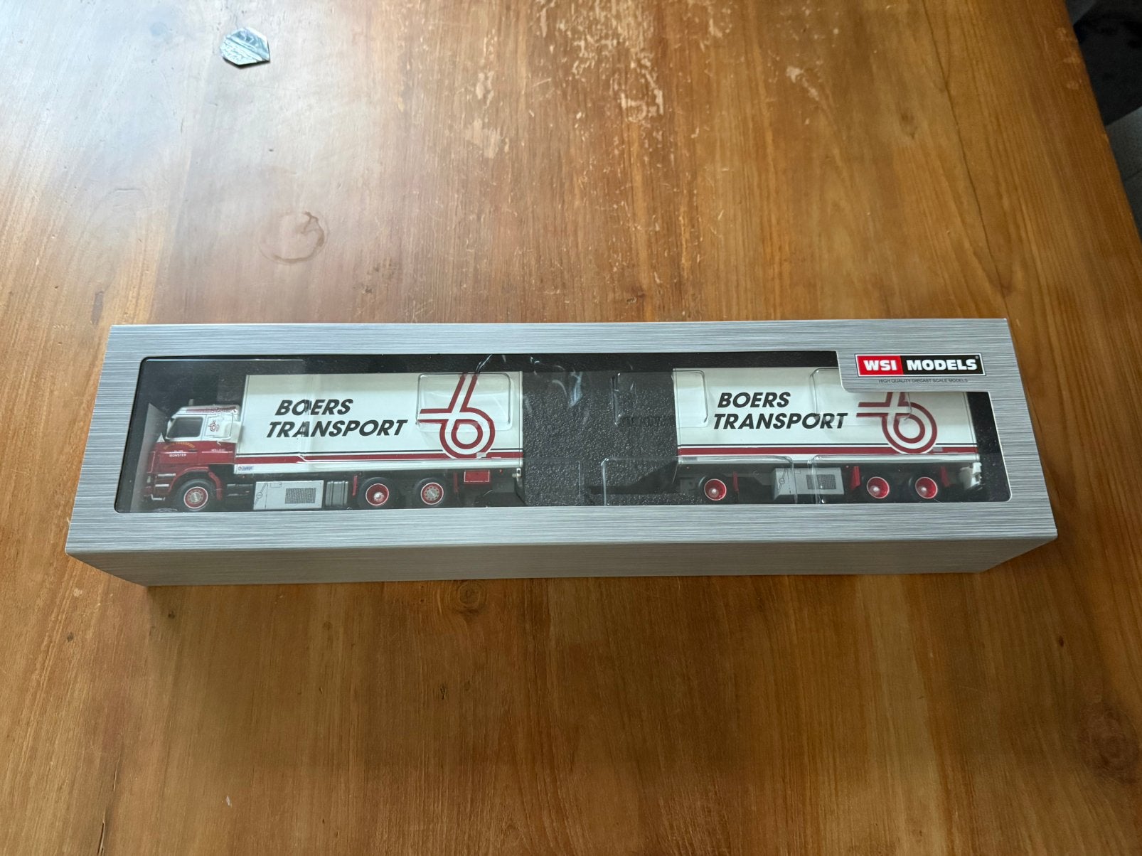 Wsi Boers transport scania 143, Ophalen, Zo goed als nieuw, Bus of Vrachtwagen, Wsi