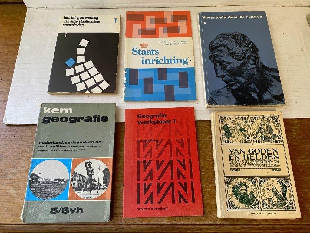 Vintage Jaren 70 Schoolboeken, Leerboeken, Boeken, Ophalen of Verzenden, Gelezen, HAVO, Overige vakken