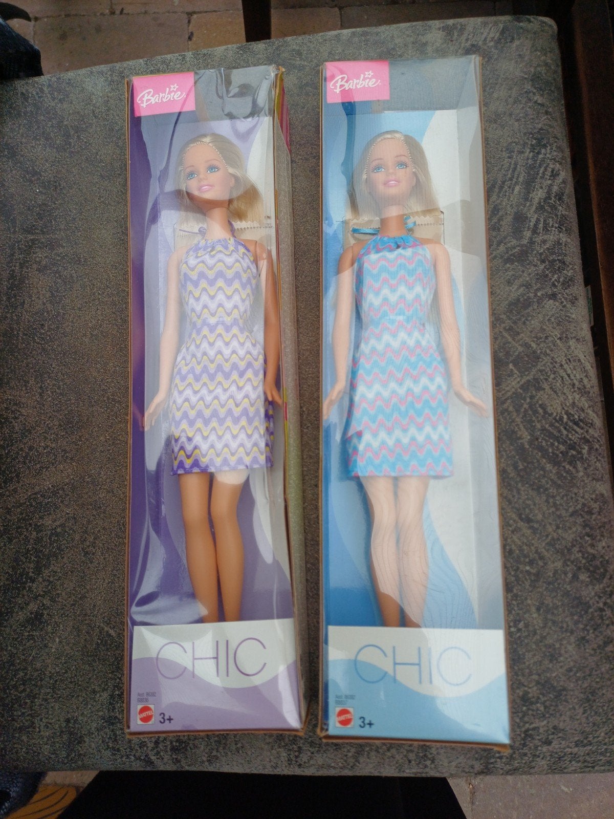 2 Vintage Barbiepoppen Chic - Nieuw in doos, Barbie, Service.europe@mattel.com, Nieuw, Ophalen of Verzenden