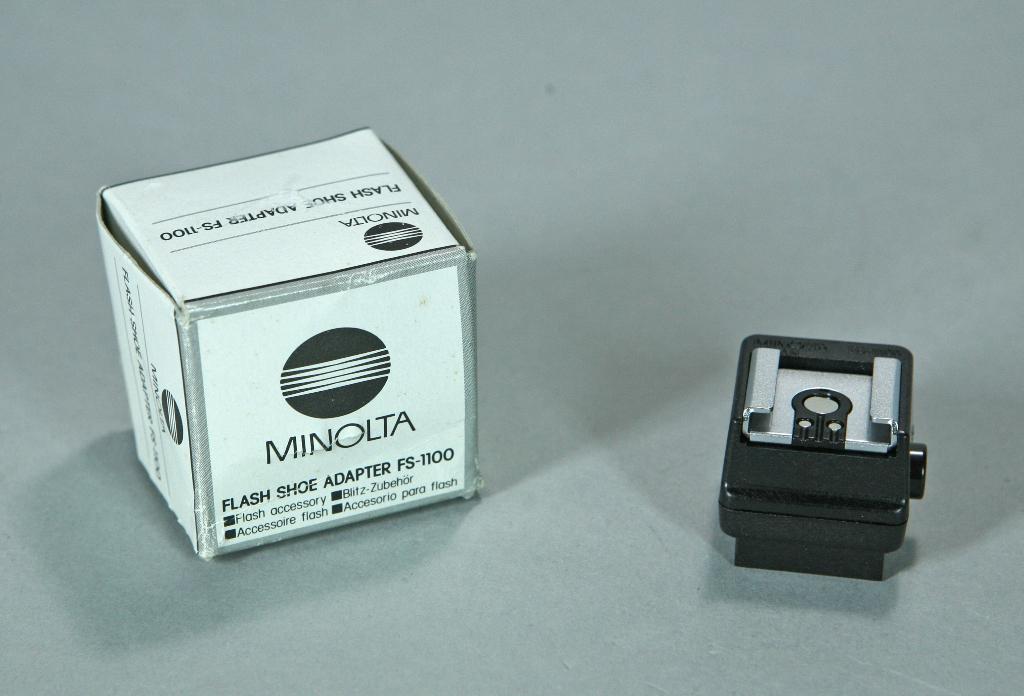 Minolta hotshoe adapter FS1100, nieuw, Ophalen, Nieuw, Overige merken
