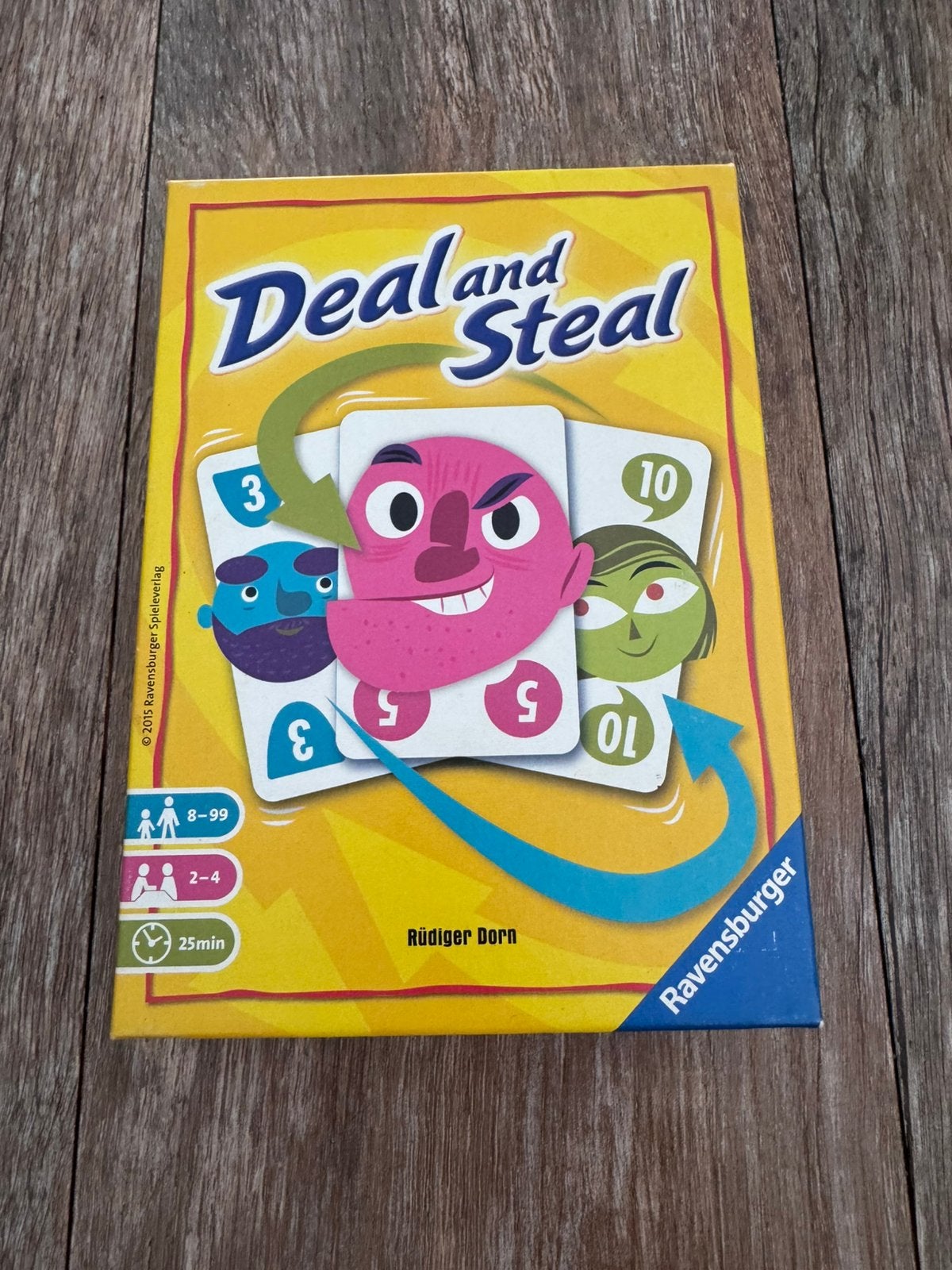 Deal and steal spel, Hobby en Vrije tijd, Ophalen of Verzenden, Zo goed als nieuw