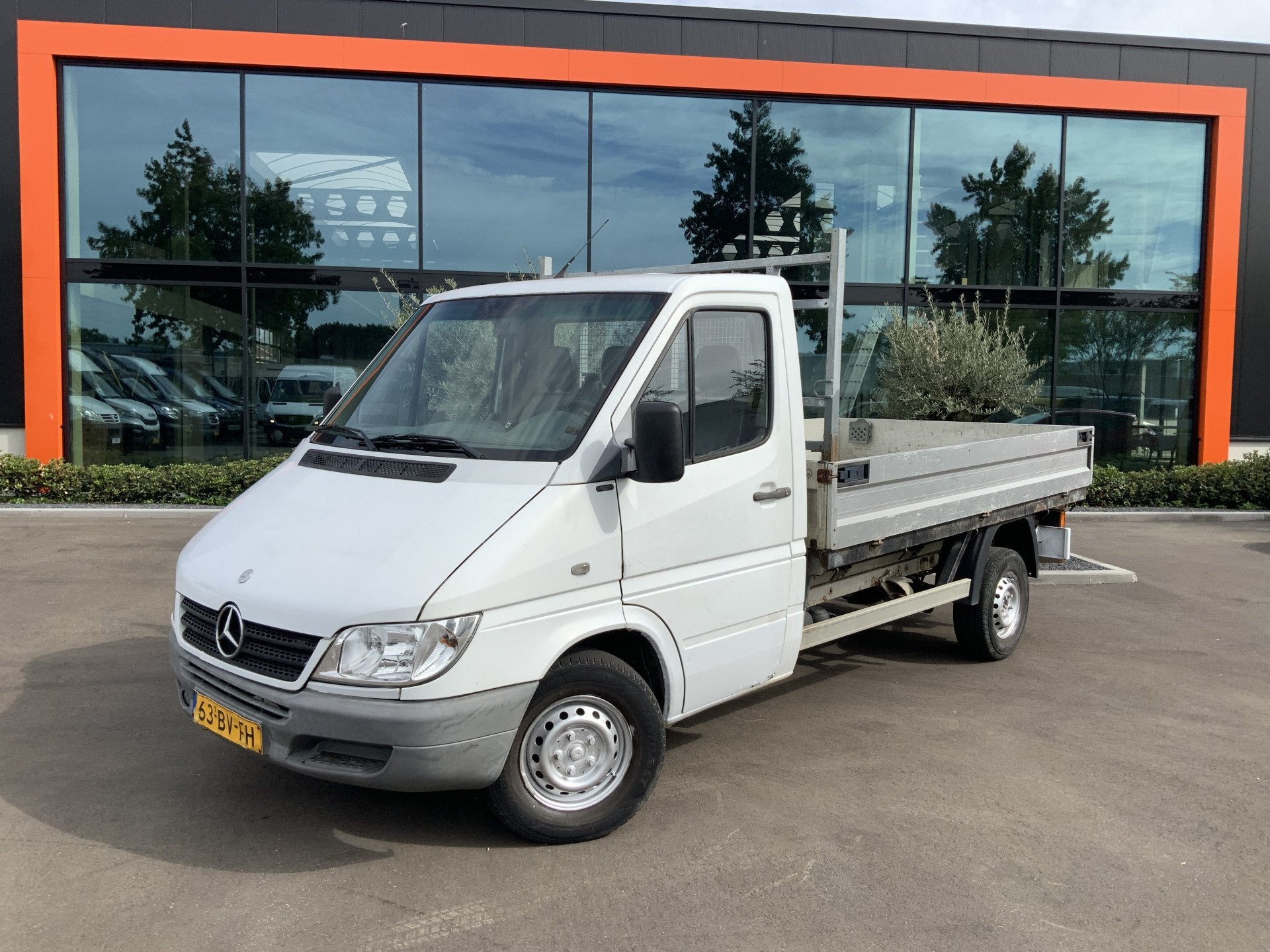 Mercedes-Benz Sprinter 311 CDI 2.2 355 Pick Up 3 Zits Trekha, Auto's, 1940 kg, Achterwielaandrijving, Gebruikt, Wit