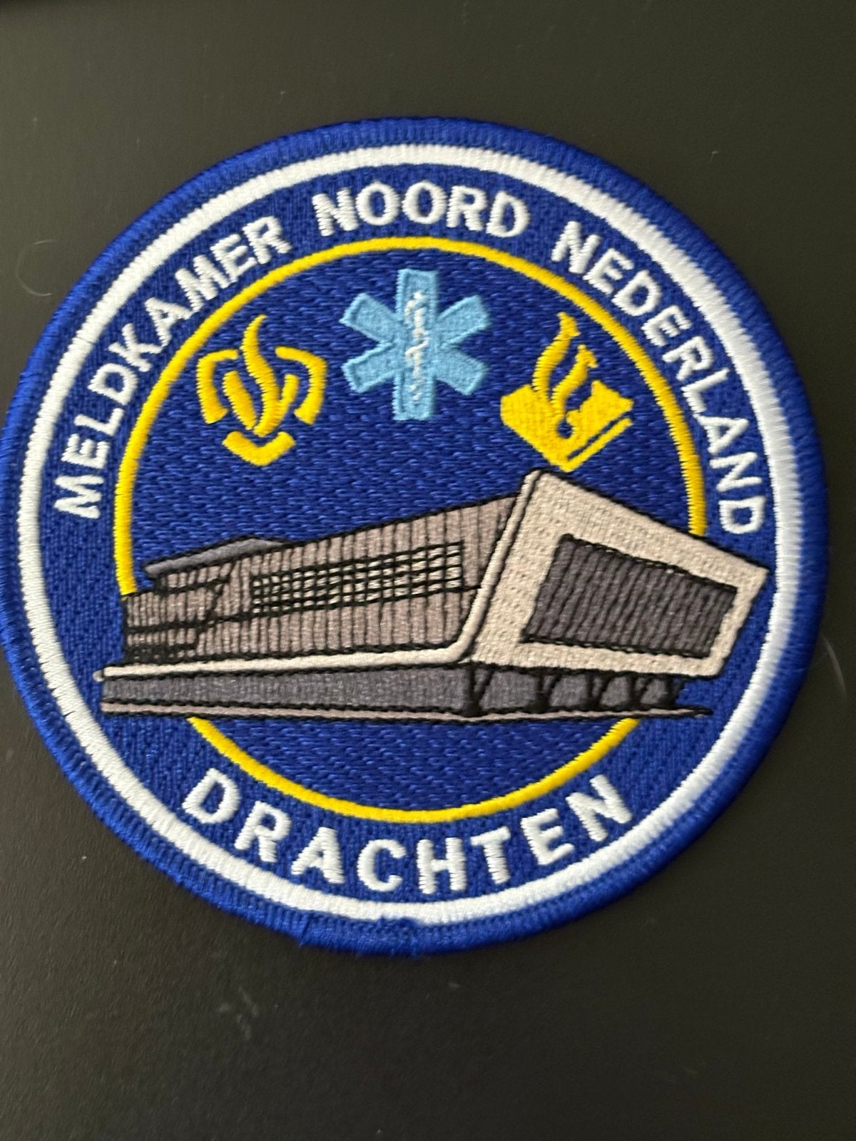 Meldkamer Noord Nederland Drachten patch, Verzamelen, Verzenden, Zo goed als nieuw