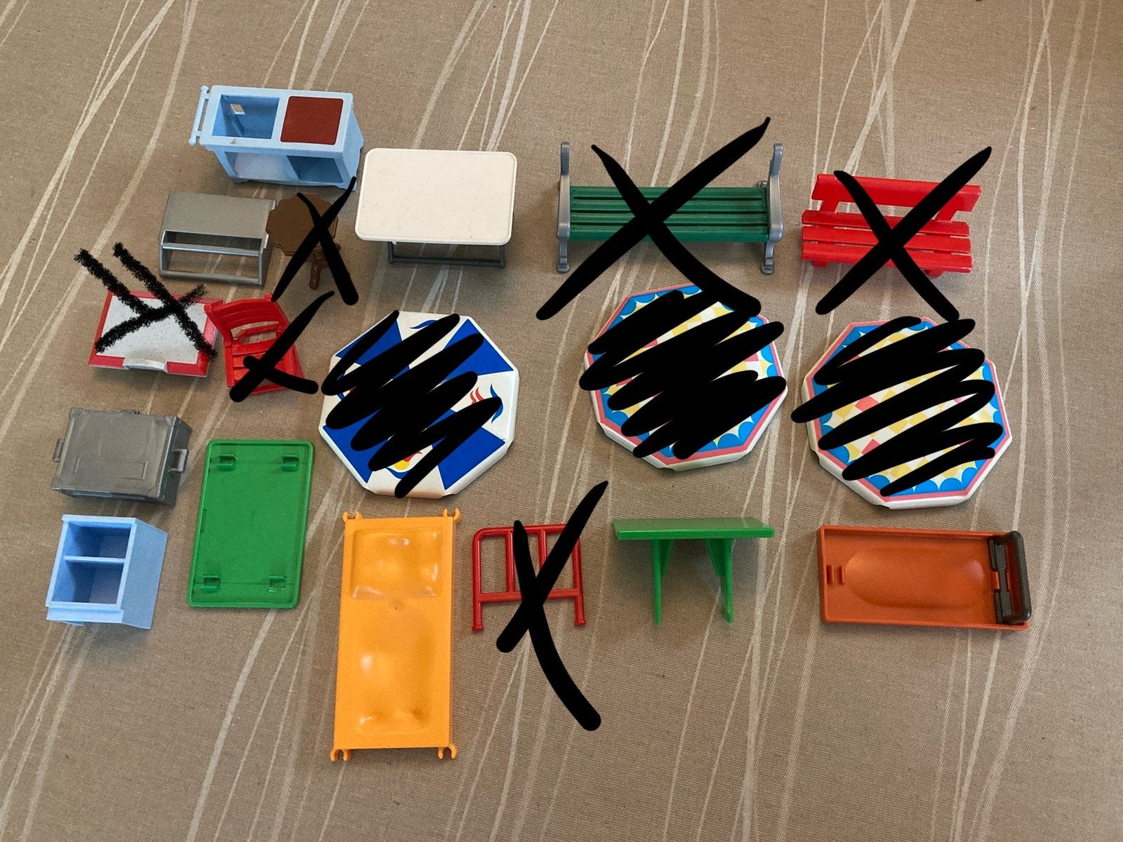 Playmobil tafel ed…, Ophalen of Verzenden, Zo goed als nieuw
