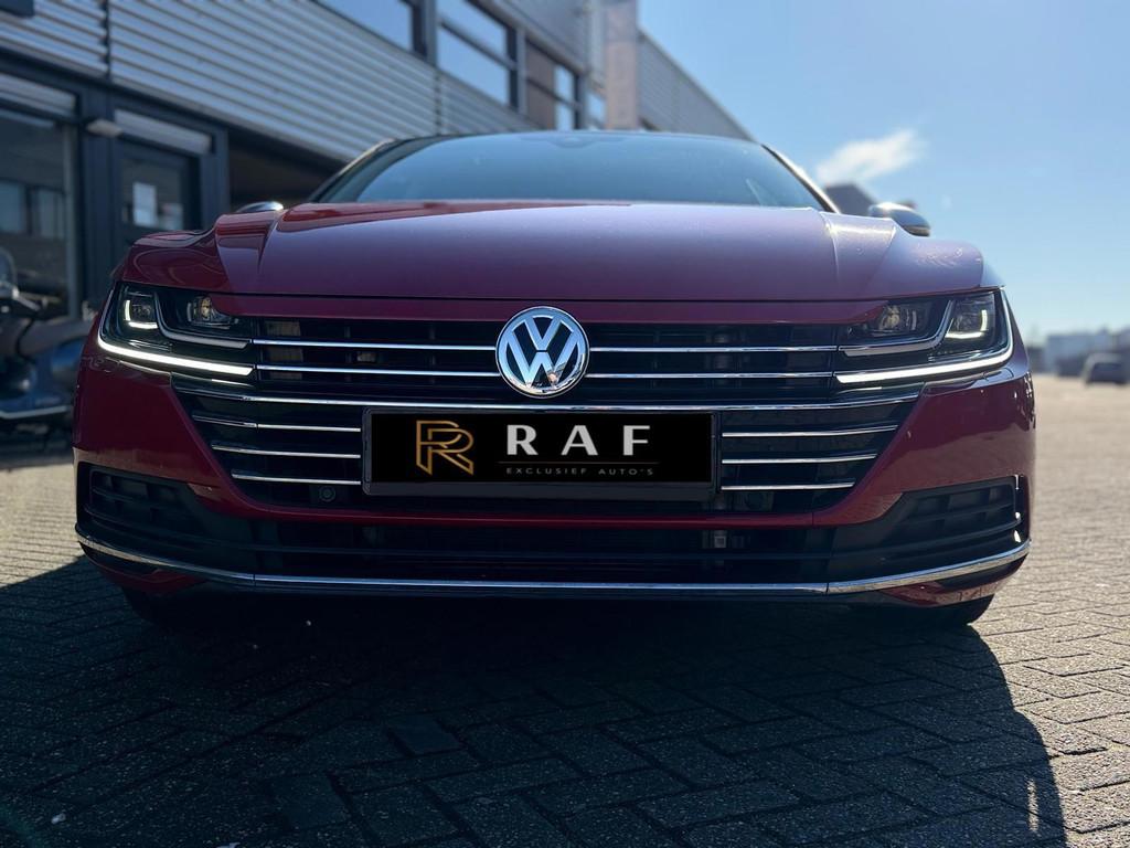 Volkswagen Arteon 2.0 TDI,PanoAutomaat,Cruise,adaptief, Automatische klimaatregeling, Arteon, Gebruikt, Zwart