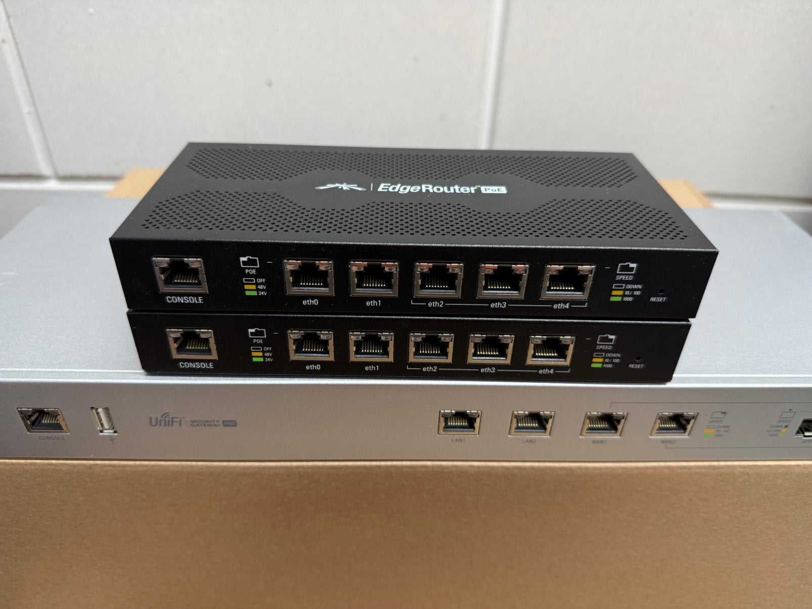 Edgerouter PoE 5 (ERPoe-5), Ophalen, Gebruikt, Router met modem