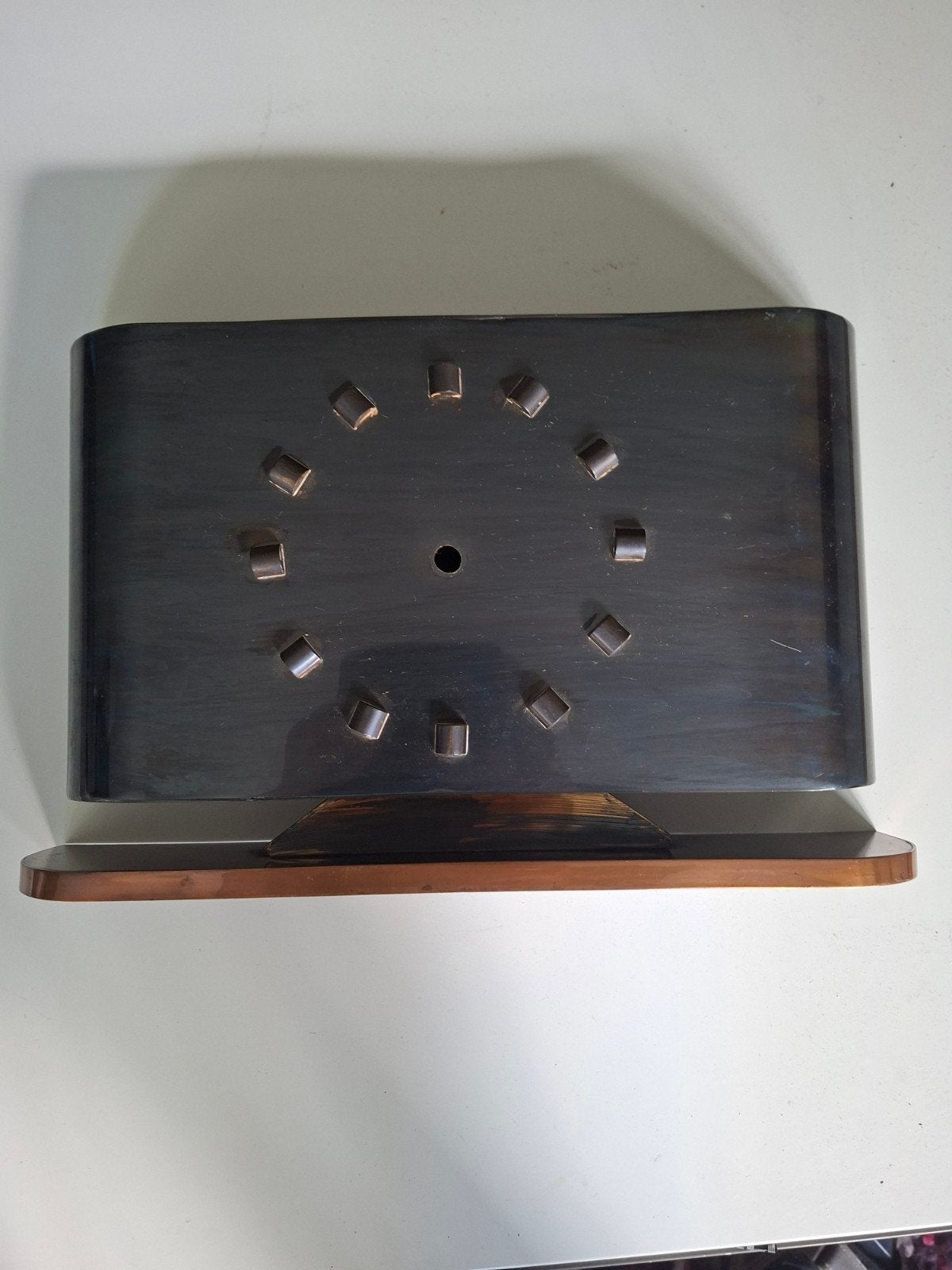 Antieke Art Deco Klok - Zeldzaam en Decoratief, Antiek en Kunst, Ophalen of Verzenden