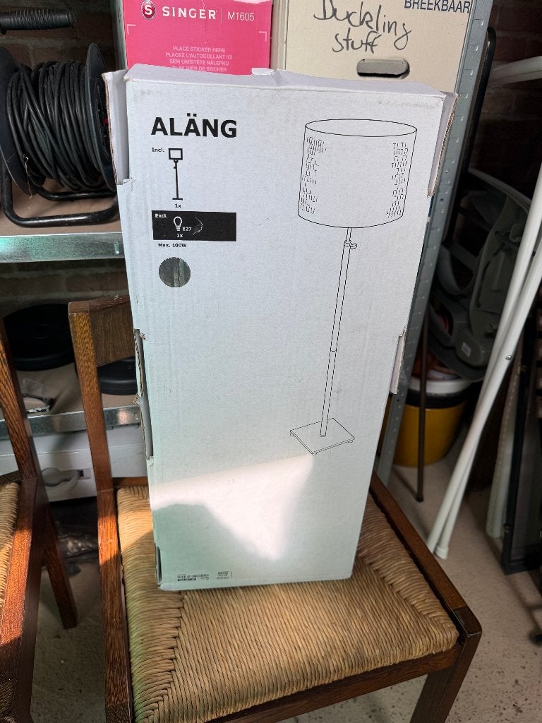 Ikea vloerlamp, Ophalen, Floor, Zo goed als nieuw, Metaal