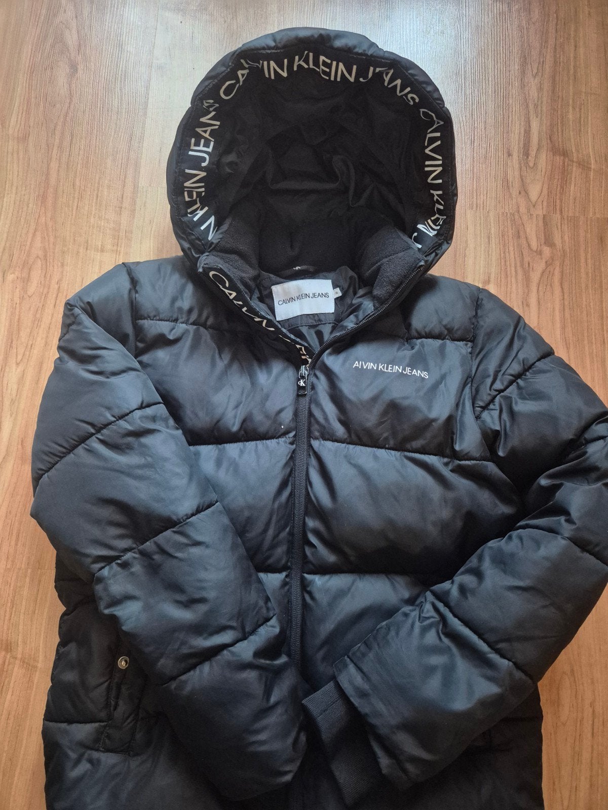 calvin klein jas maat 152, Gebruikt, Jongen of Meisje, Jas, Calvin Klein