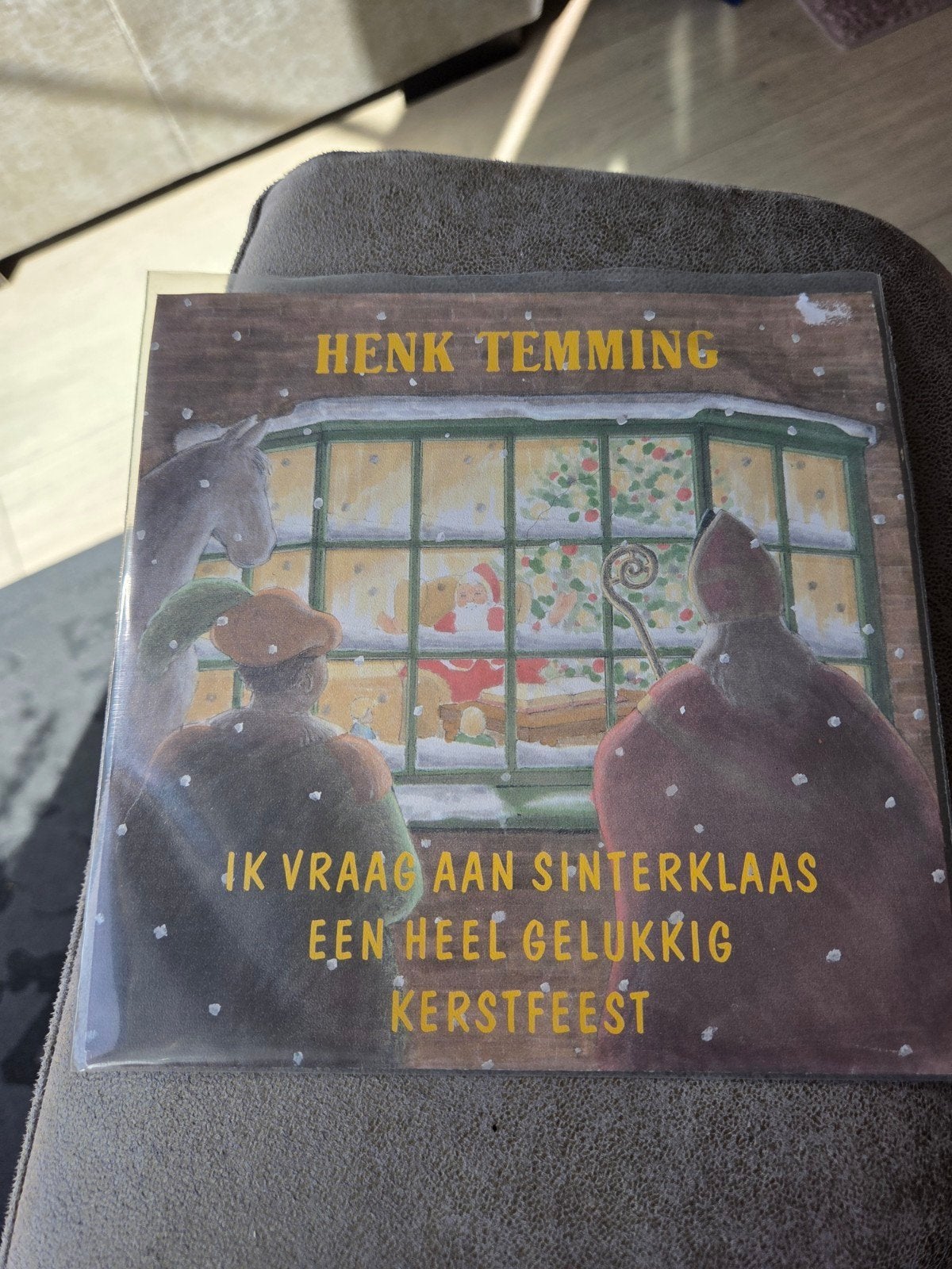 Henk Temming - Ik Vraag Aan Sinterklaas (7 inch single), Gebruikt, Fotohoes, 7 inch, Ophalen of Verzenden