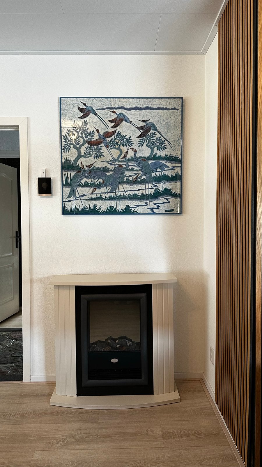 EWT Optiflame Elektrische Haard MZT20 - Zo goed als nieuw, Huis en Inrichting, Ophalen, Zo goed als nieuw, Vrijstaande haard, Elektrische haard