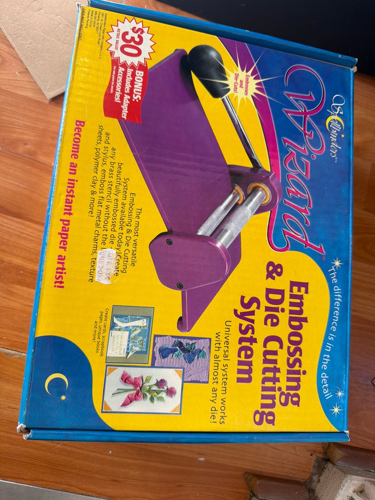 Spellbinders Wizard Embossing & Die Cutting System, Geschikt voor snijden, Gebruikt, Overige thema's, Machine