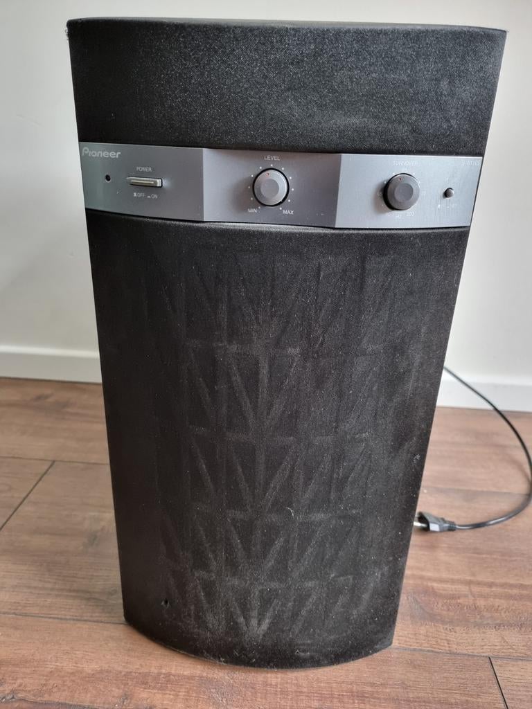 Subwoofer Pioneer S-W110S, Overige merken, Gebruikt, Subwoofer, Ophalen of Verzenden