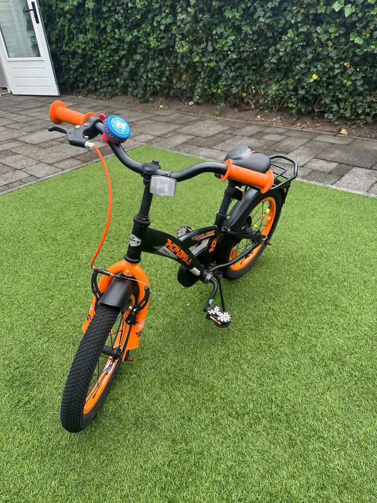 16 inch kinderfiets, Fietsen en Brommers, Fietsen | Kinderfietsjes, Ophalen, Zo goed als nieuw, 16 tot 20 inch