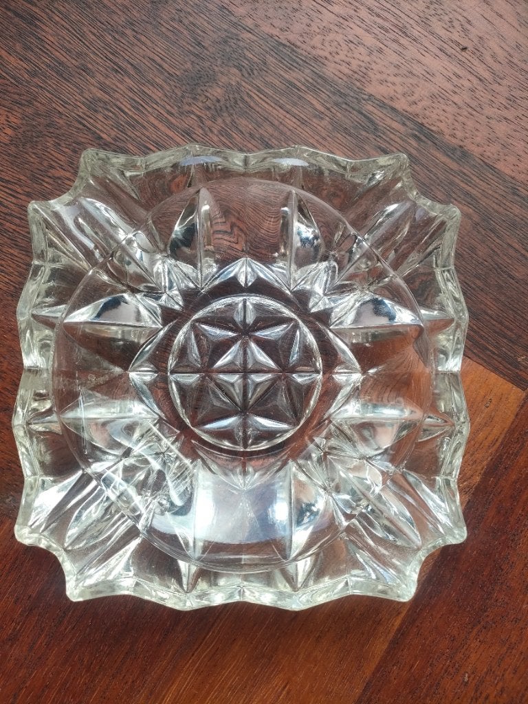 Vintage kristallen asbak, Ophalen