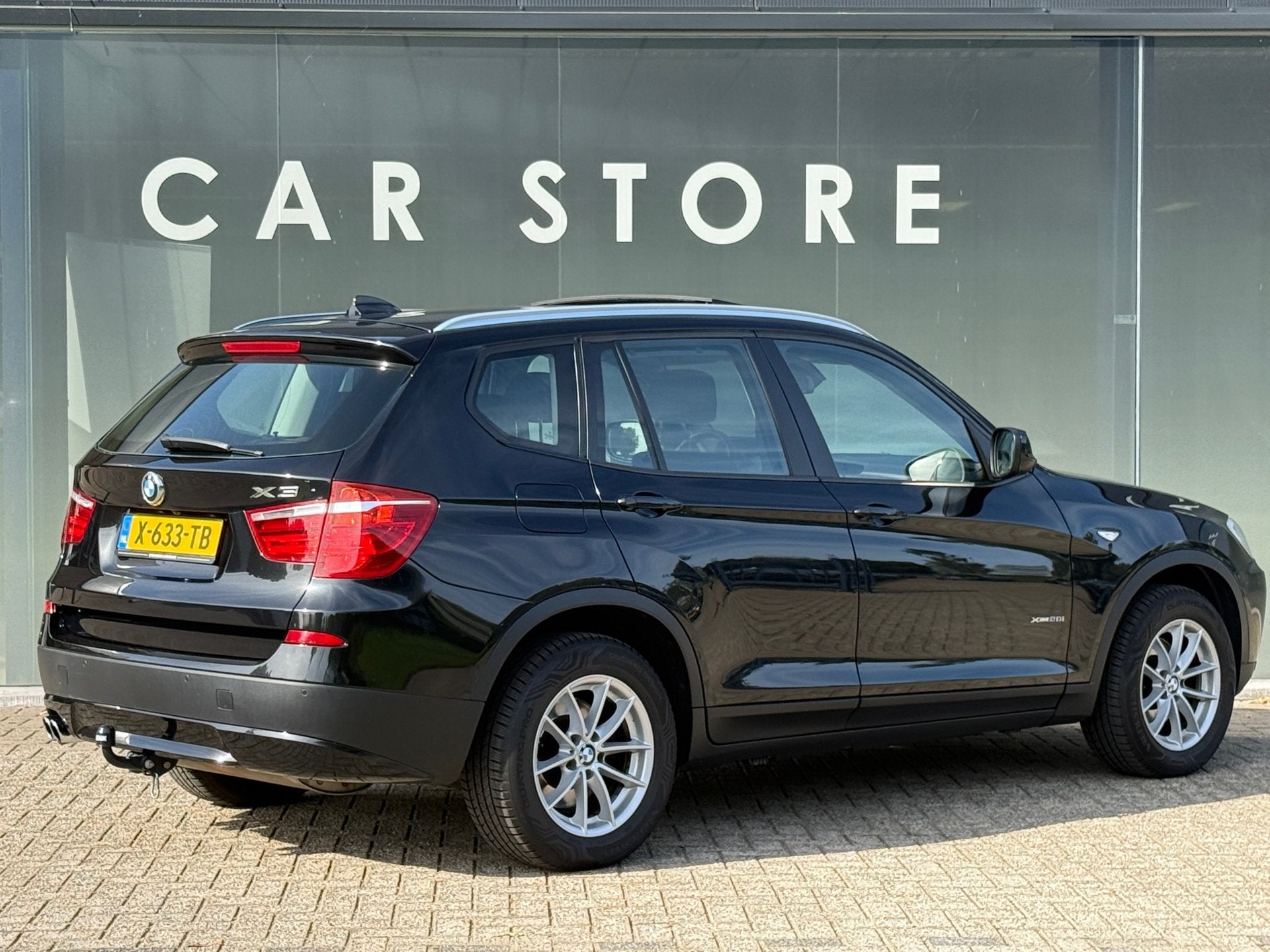 BMW X3 XDrive28i High Executive Pano|Camera|HuD|Trekhaak, Auto's, Dealer onderhouden, Stof, Gebruikt, 2000 kg