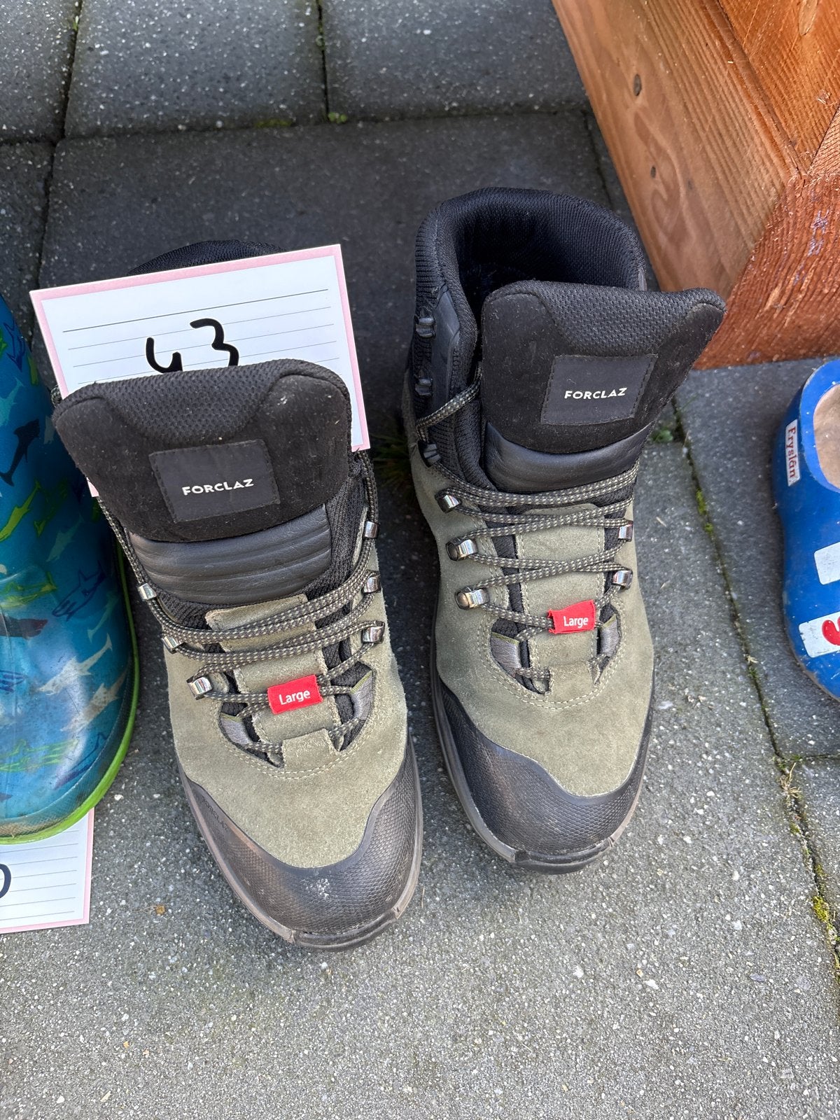FORCLAZ wandelschoenen - Maat 43, Ophalen of Verzenden, Gebruikt, Schoenen