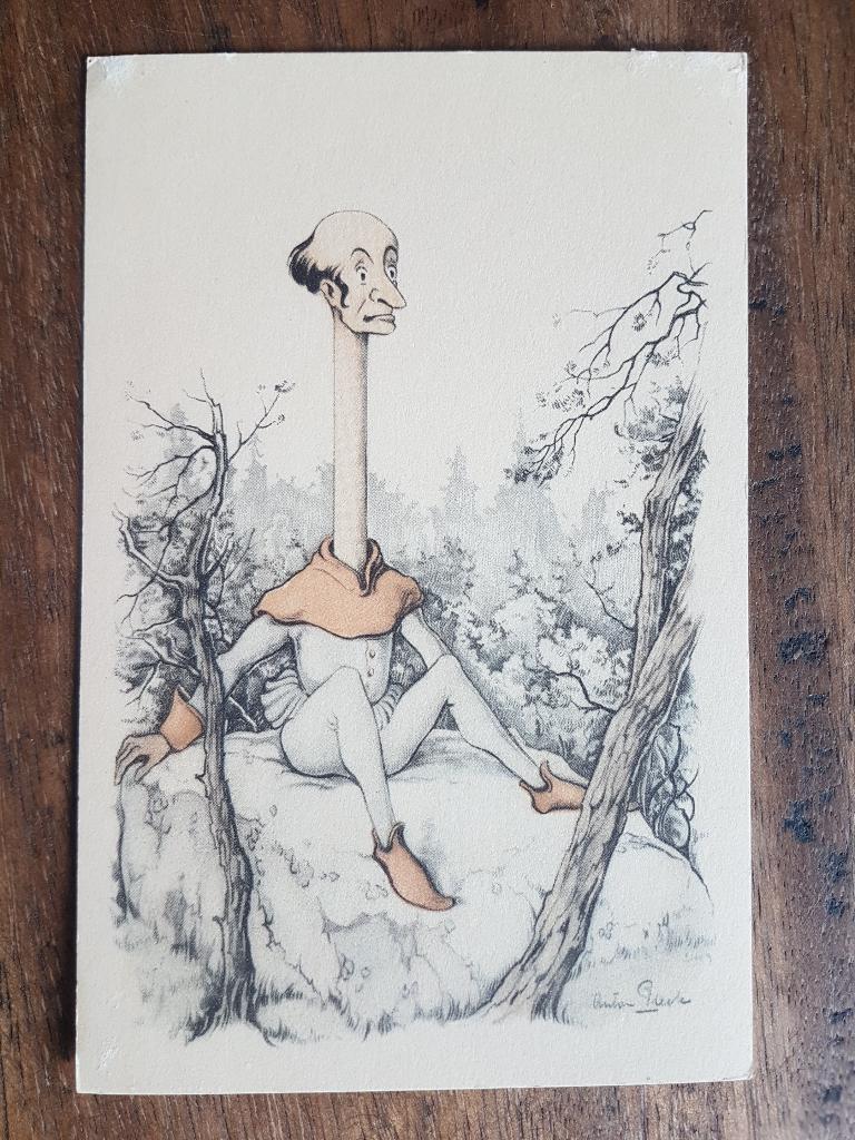 Ansichtkaart De Efteling Kaatsheuvel Anton Pieck De Lange, Verzamelen, Ansichtkaarten | Nederland, Ophalen of Verzenden, 1940 tot 1960