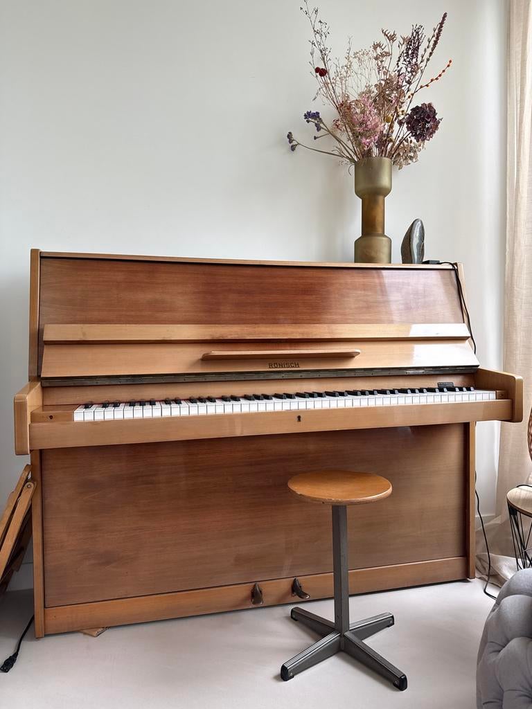 Rönisch Piano - Klassiek en Elegant, Ophalen, Gebruikt, Bruin, Piano