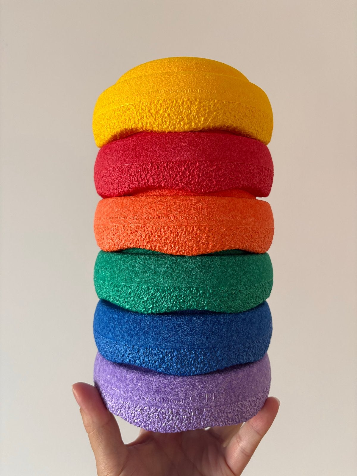 Stapelstein mini rainbow set - Zo goed als nieuw, Ophalen of Verzenden, Zo goed als nieuw, Jongen of Meisje