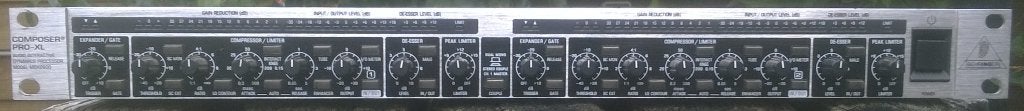 Compressor limiter Behringer MDX2600, Behringer, Ophalen of Verzenden, Nb, Nb
