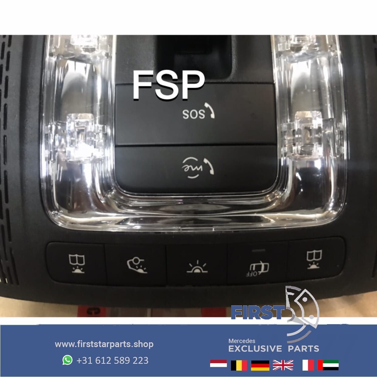 W177 V177 DAK BEDIENING SCHAKELAAR Mercedes A Klasse 2018-20, Gebruikt, -, Ophalen of Verzenden, -