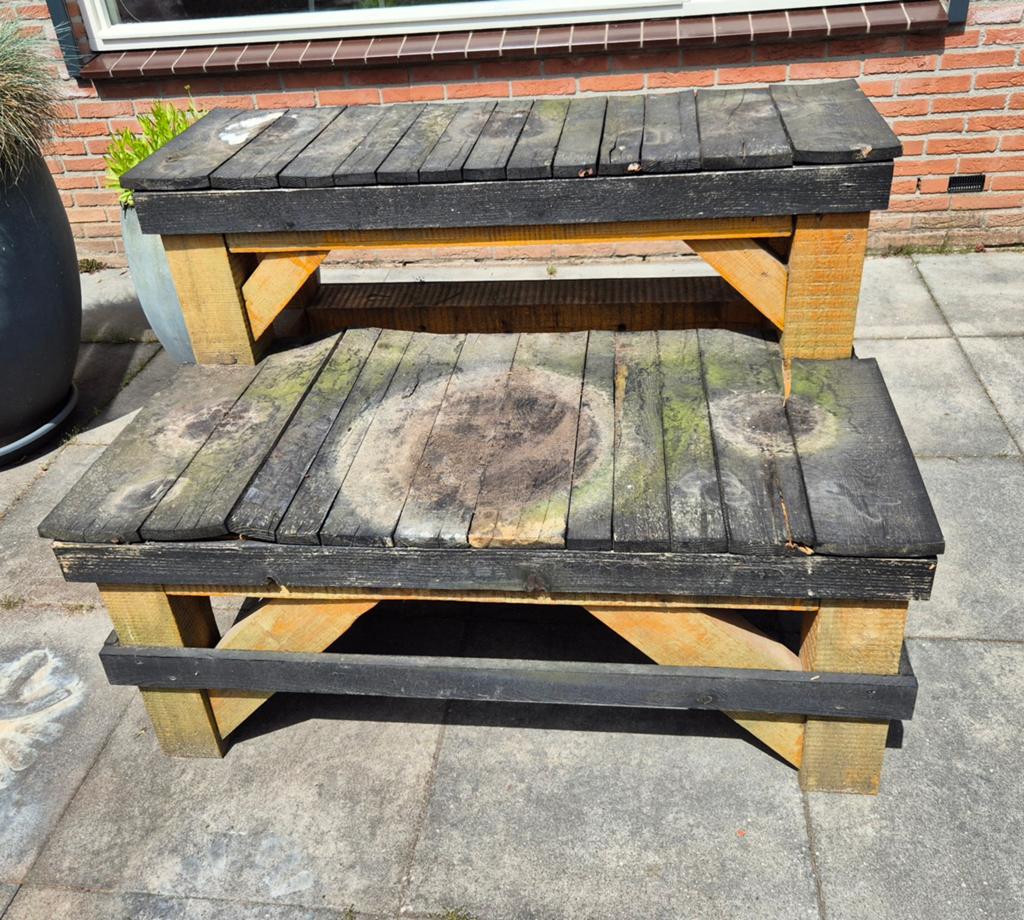 Planten tribune, Tuin en Terras, Ophalen, Gebruikt