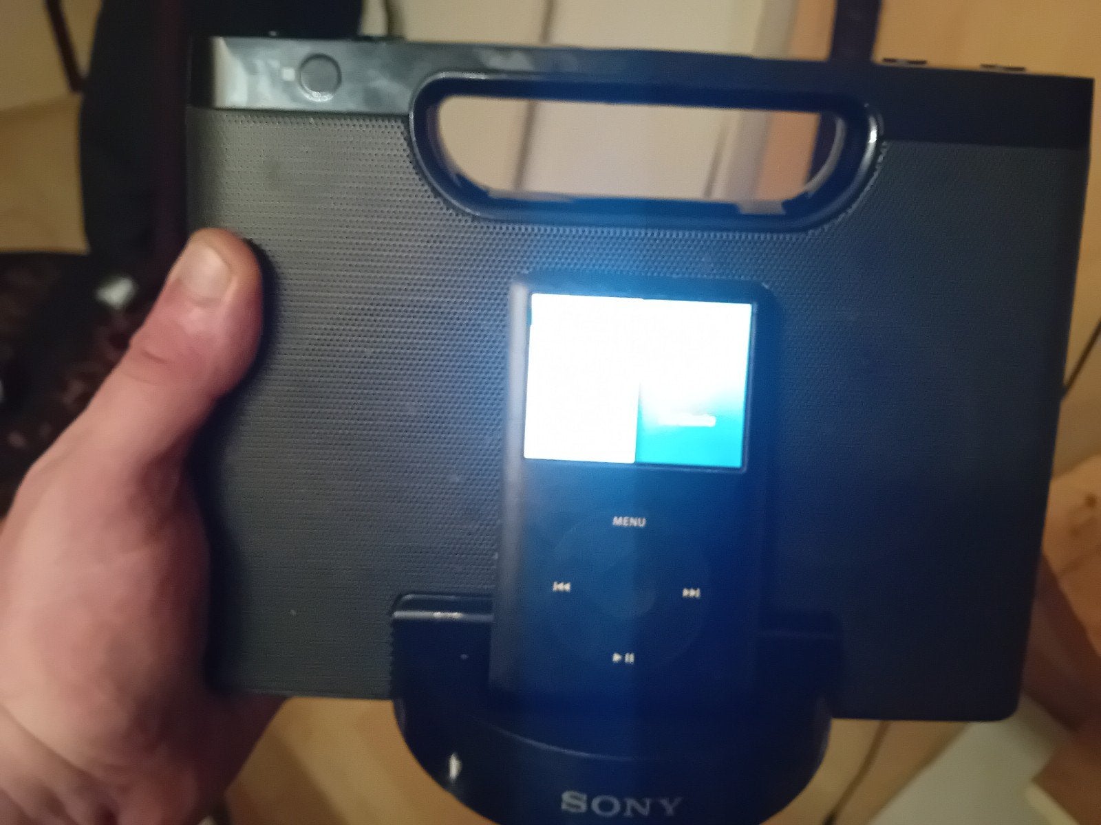 IPOD CLASSIC 80GB PLUS SONY DOCK PLUS LAADKABEL, Ophalen of Verzenden, Gebruikt