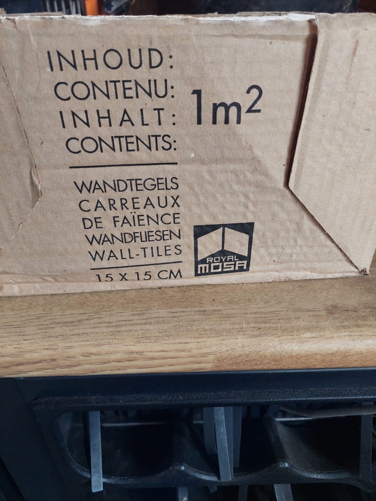 Wandtegels wit glanzend 15x15 en 20x25 cm, Ophalen, Nieuw, Minder dan 20 cm, Minder dan 20 cm