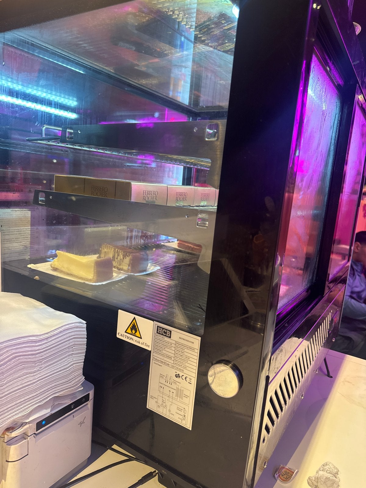 Koelvitrine cake vitrine gebakvitrine te koop, Ophalen of Verzenden, Gebruikt, Koelen en Vriezen