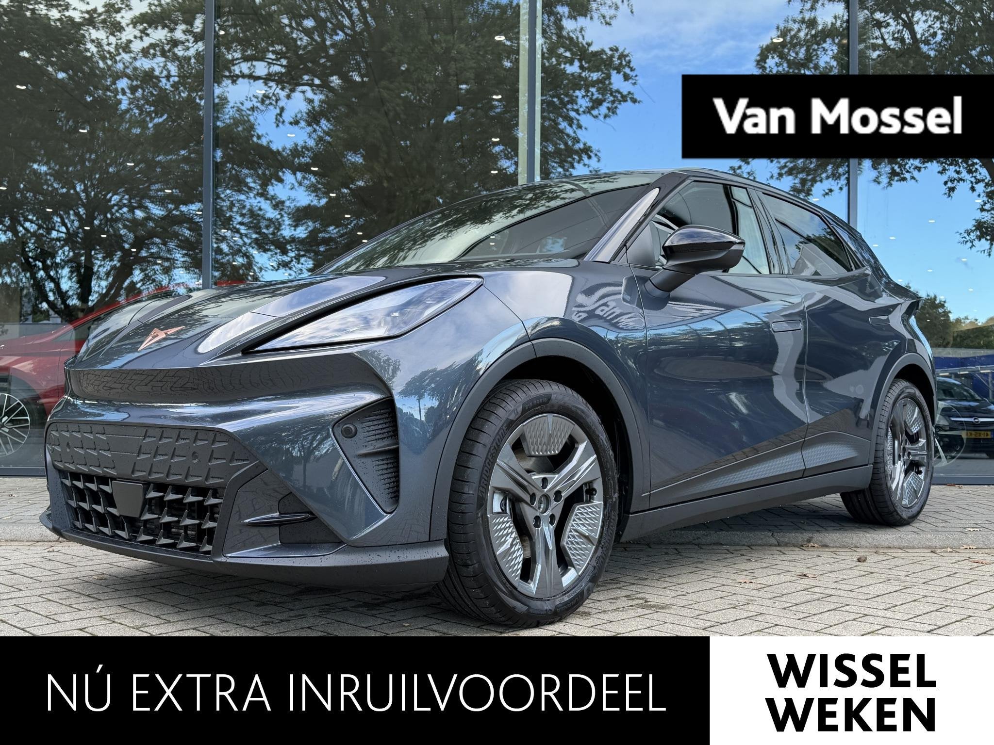 CUPRA Raval Essential 39 kWh 135 PK | Parkeersensoren achter, Auto's, Dealer onderhouden, Stof, 1610 kg, Blauw