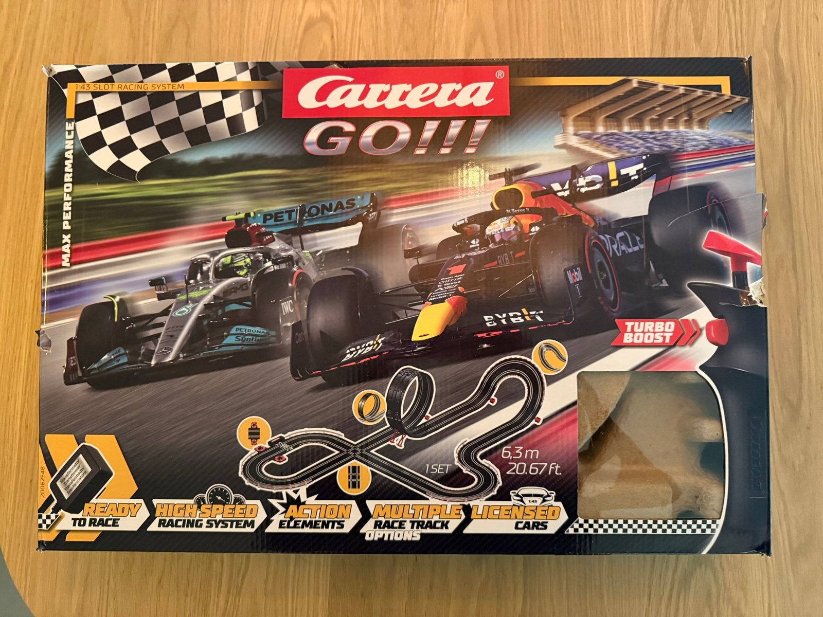 Carrera GO!!! Racebaan Max Formule 1 - Nieuw in doos, Racebaan, Carrera, Nieuw, Ophalen of Verzenden