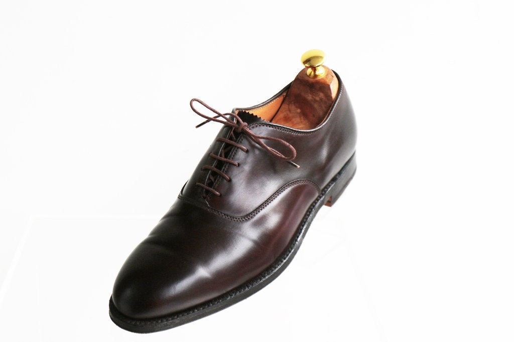 Bijna nieuw! Alden Cordovan plain oxfords in 8 C/E = 42, Kleding | Heren, Schoenen, Overige kleuren, Alden Cordovan, Ophalen of Verzenden