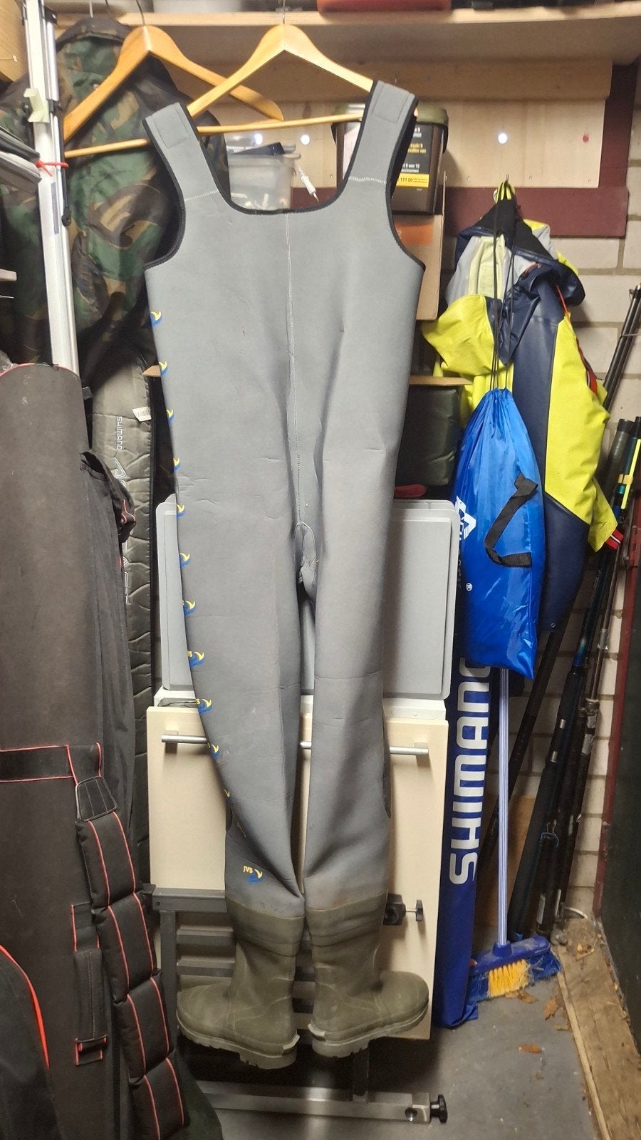 Neopreen waadpak maat 42/43 van schoen., Ophalen of Verzenden, Zo goed als nieuw, Kleding