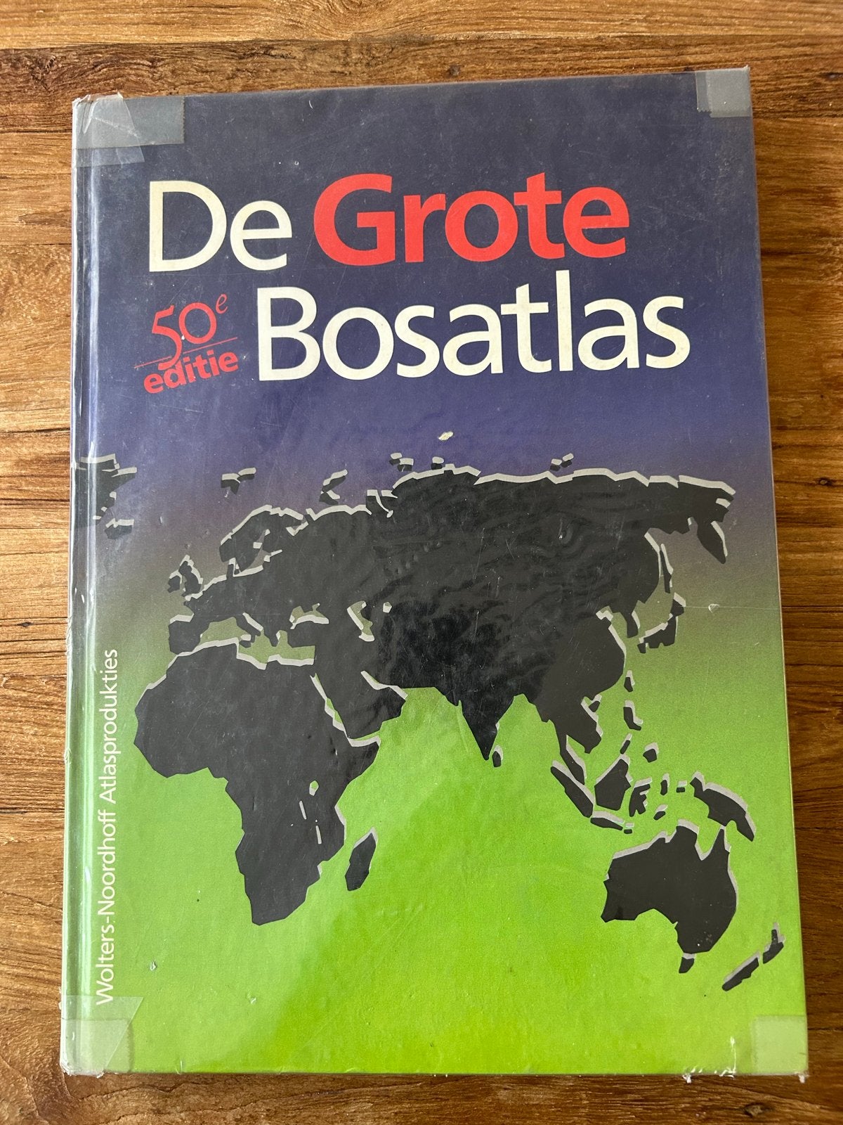 De Grote Bosatlas 50e editie - 1988, Bosatlas, Verzenden, Zo goed als nieuw, 1800 tot 2000