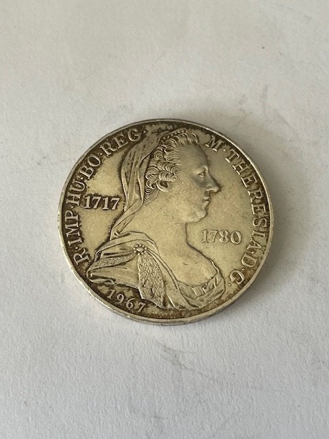 Zilveren 25 Oostenrijkse  Schilling 1967, Ophalen of Verzenden, Oostenrijk, Losse munt