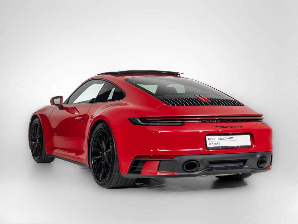 Porsche 911 Carrera 4S, Auto's, Gebruikt, Zwart, Met garantie (alle), 4 stoelen