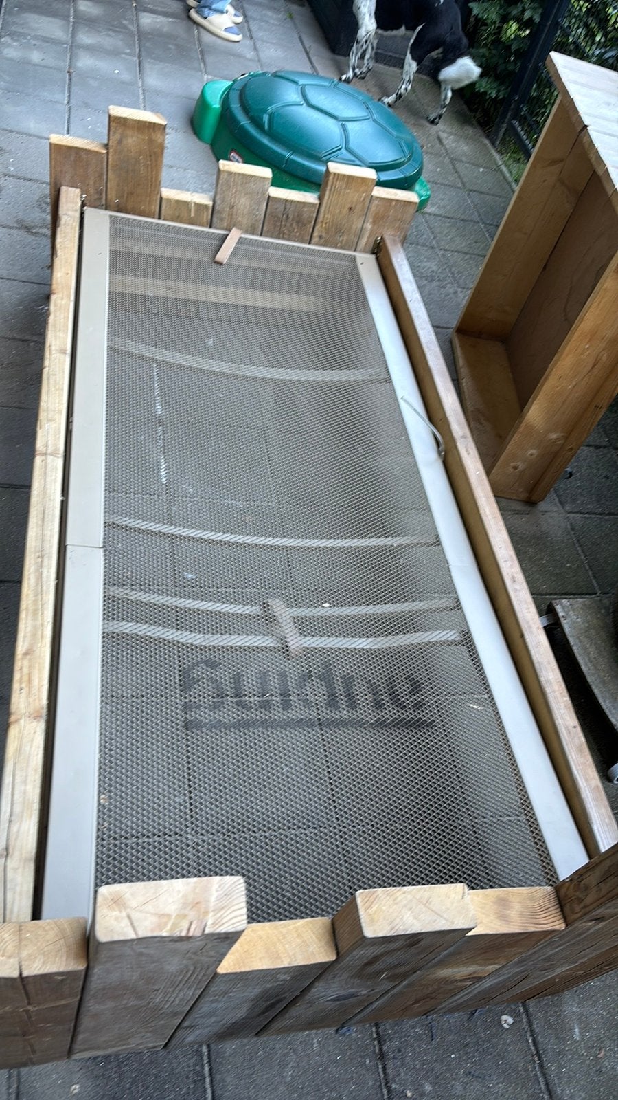 Auping  spiraal 90-200, Ophalen, 90 cm, Eenpersoons, Zo goed als nieuw