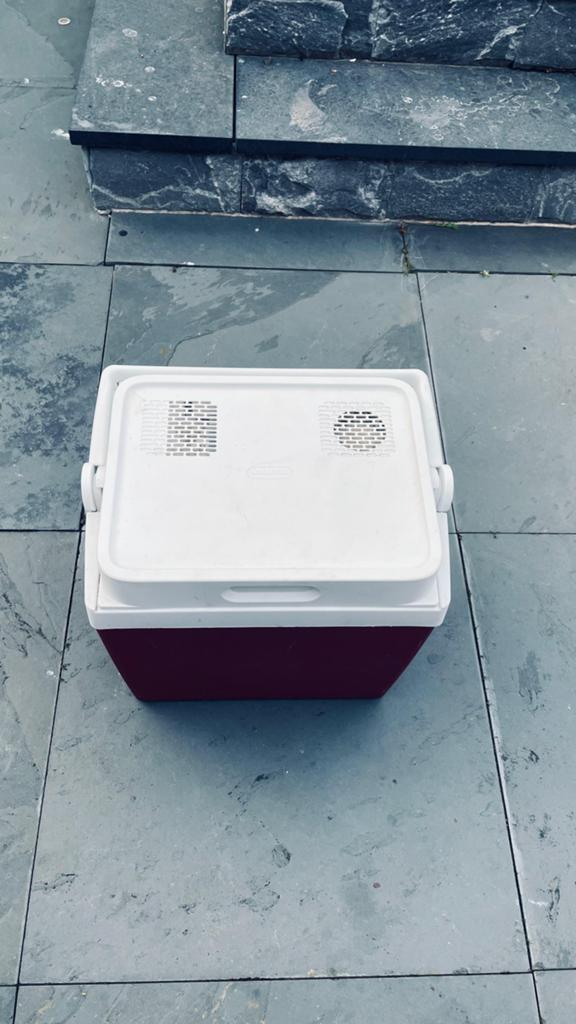 Elektrische koolbox, Caravans en Kamperen, Koelboxen, Ophalen, Zo goed als nieuw, Koelbox, Elektrisch