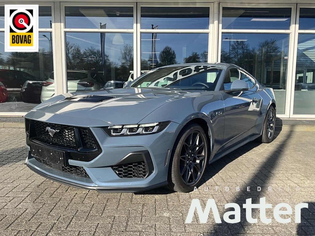 Ford Mustang Fastback 5.0 V8 GT Handgeschakeld EU- uitvoerin, 12 maanden, Achterwielaandrijving, Gebruikt, Leder