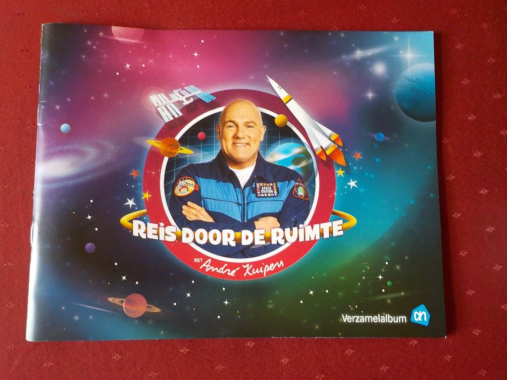 Reis door de ruimte plaatjes met André Kuipers, Albert Heijn, Albert Heijn, Ophalen of Verzenden