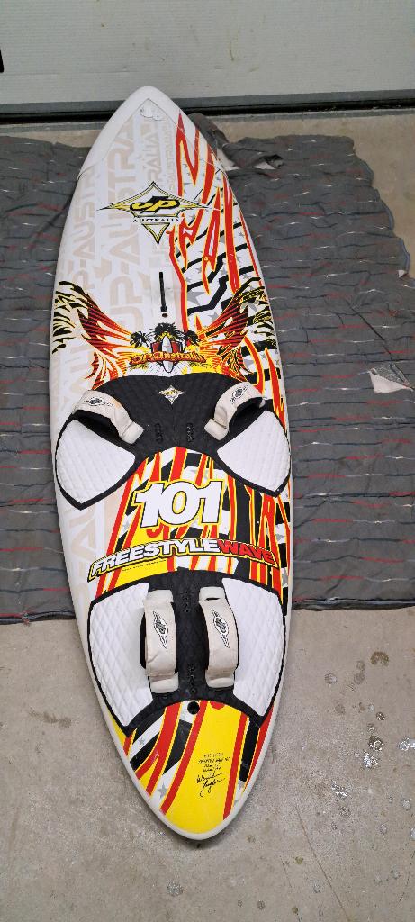jp fsw 101 liter full wood sandwich, Watersport en Boten, Windsurfen, Ophalen, Gebruikt, Minder dan 250 cm, Met vin(nen)