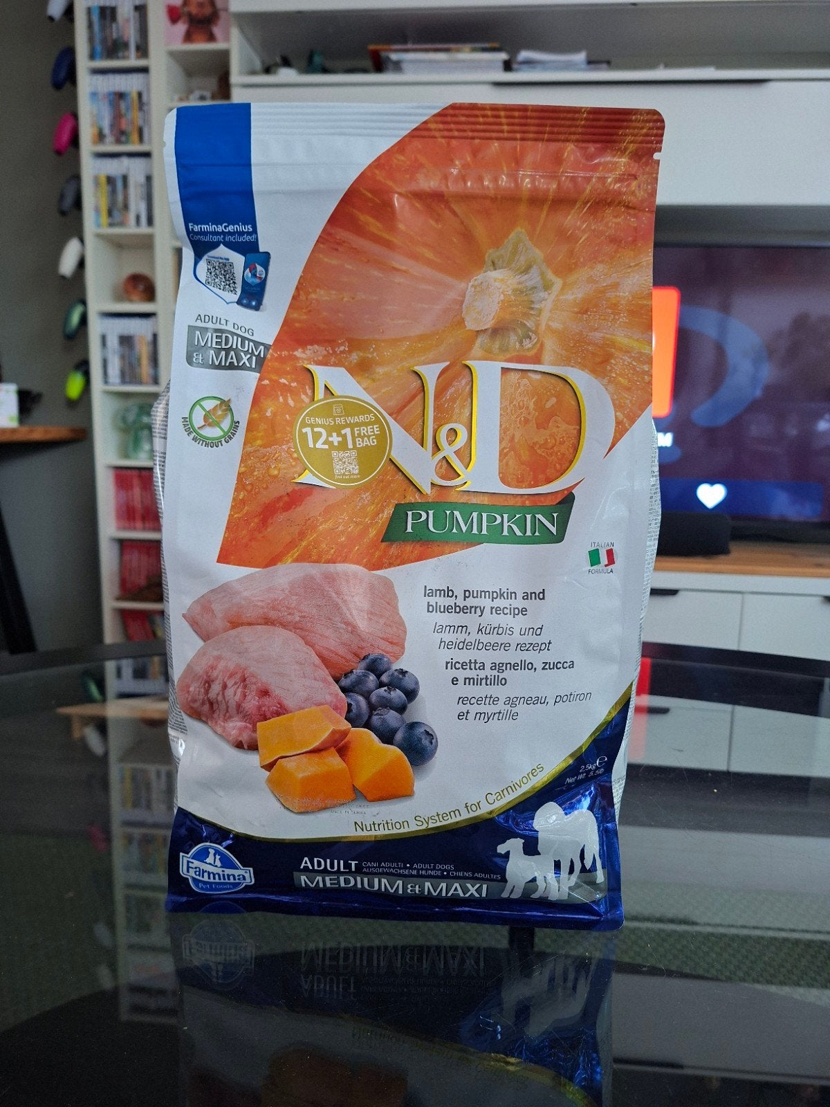 Farmina N&D Pumpkin lamb adult medium&maxi 2,5kg, Ophalen of Verzenden, Hond