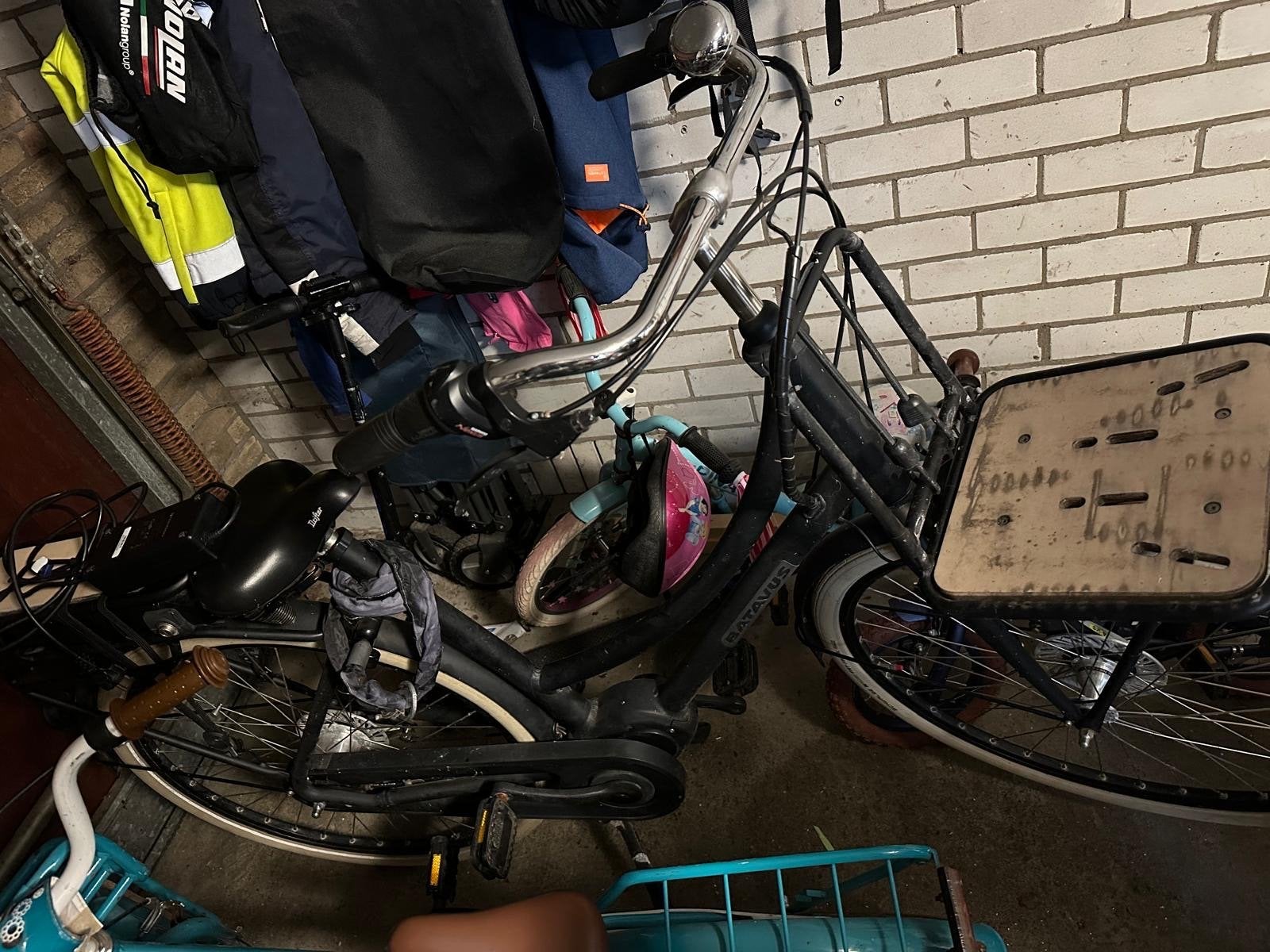 Batavus Damesfiets packd electrisch, Ophalen, Terugtraprem, Batavus, 53 tot 56 cm