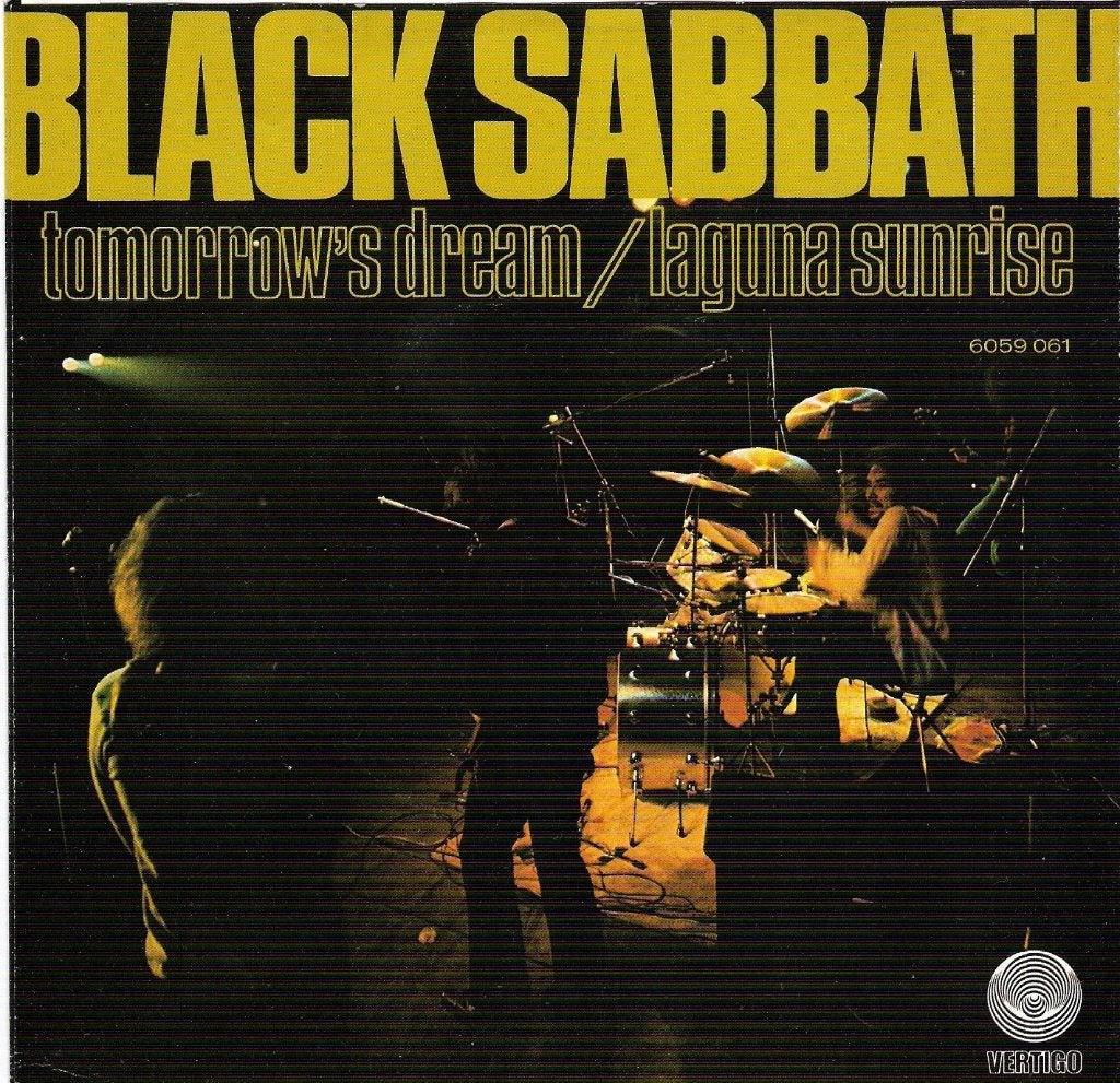 black sabbath  / tomorrows dream  /laguna sunrise, Cd's en Dvd's, Ophalen of Verzenden, Zo goed als nieuw, 7 inch, Pop