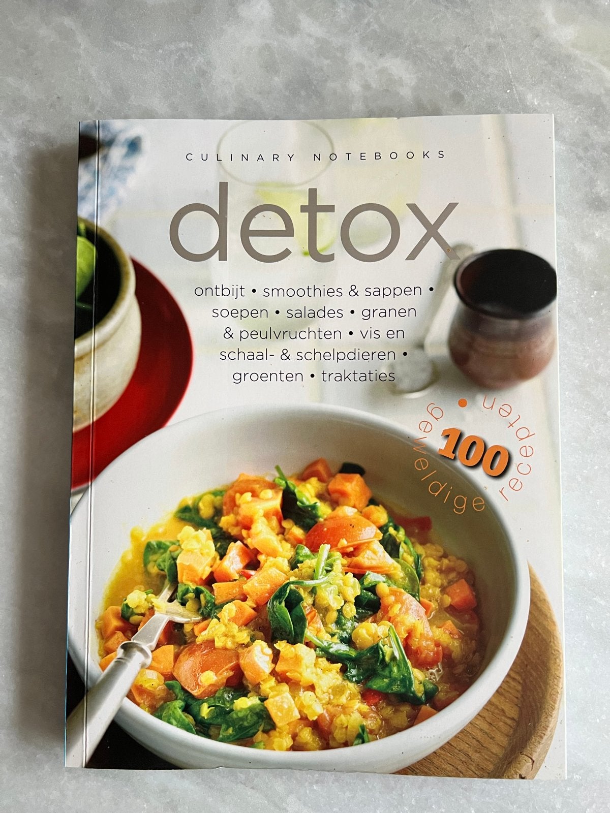 Detox kookboek: Gezonde recepten voor elke dag, Boeken, Voorgerechten en Soepen, Ophalen of Verzenden, Zo goed als nieuw, Gezond koken