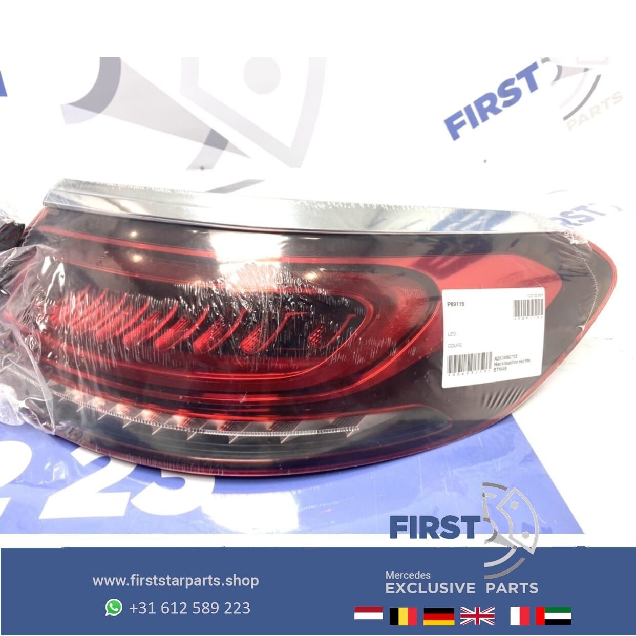 W253 C253 FACELIFT GLC COUPÉ LED ACHTERLICHT SET RECHTS Merc, Gebruikt, -, Ophalen of Verzenden, -